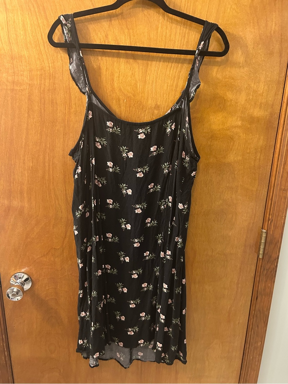 American Eagle Outfitters Black Floral Dress - Picture 4 of 5
